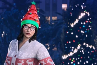 How To Get The Red Festive Tree Hat In GTA Online