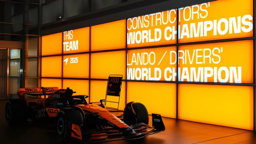 Lando Norris To Become LN1 From LN4 For 2026