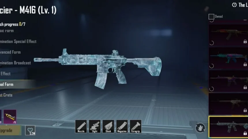 BGMI M416 Glacier Return Date: When To Expect The Skin