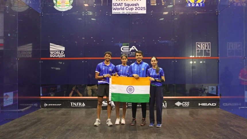 India Clinch Historic Squash World Cup 2025 Title, Beat Hong Kong In Final