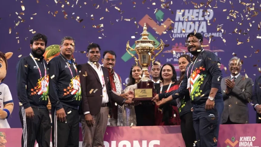 Khelo India University Games 2025: Chandigarh University Tops Medal Tally To Defend Championship