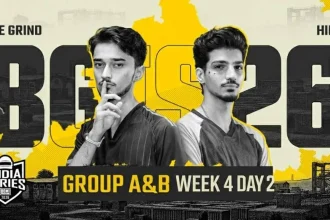 BGIS 2026 The Grind Week 4 Day 2: Points Table And Standings