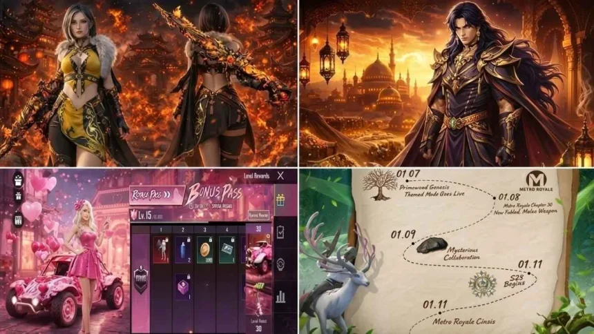 BGMI 4.2 Update Release Date, Time, And New Primewood Genesis Features