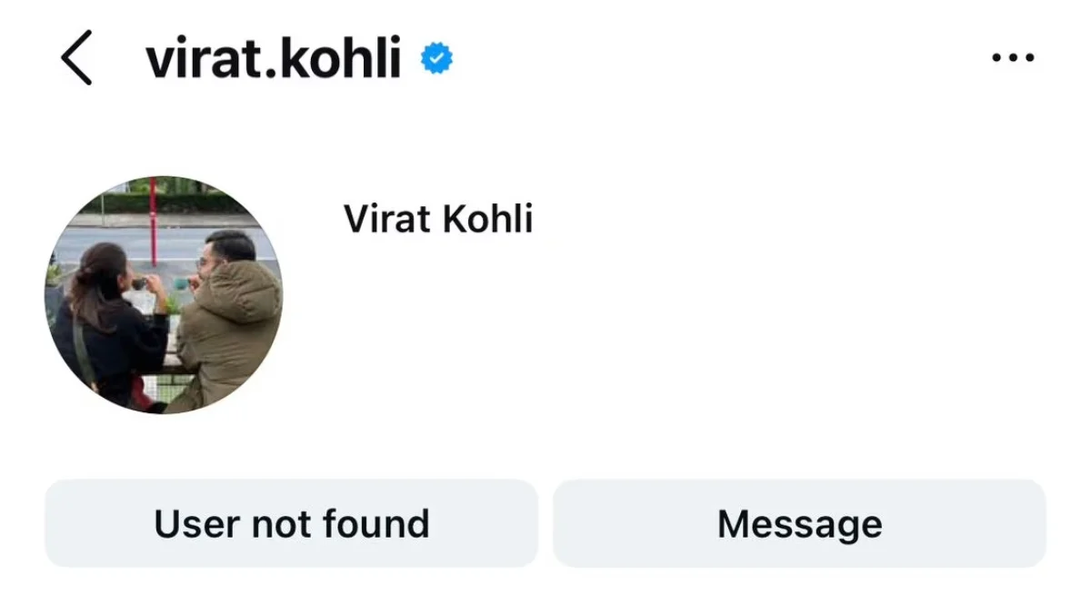 Virat Kohli Instagram