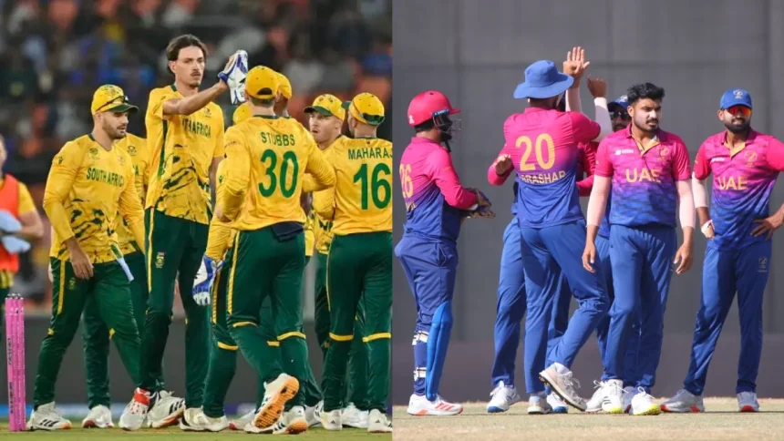 SA vs UAE, T20 World Cup 2026: Pitch Report, Playing 11, Head To Head & More