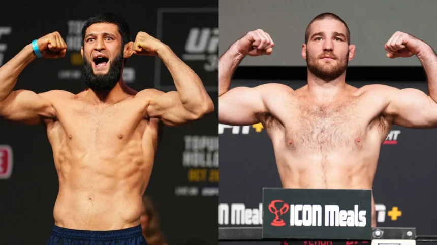 Khamzat Chimaev vs Sean Strickland Grudge Matchup Announced For UFC 328