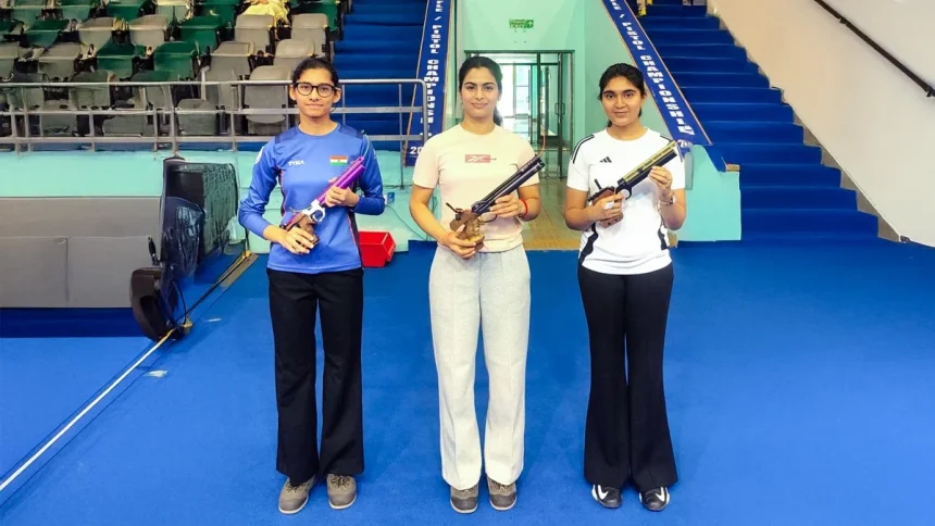 Manu Bhaker Wins 10m Pistol T3 Trials With Stunning Comeback