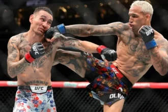 UFC 326: Charles Oliveira Dominates Max Holloway To Claim BMF Title