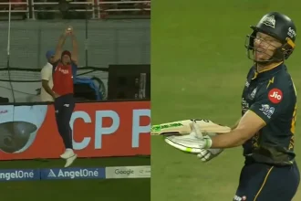 Watch: Xavier Bartlett Takes A Flying Catch Of Jos Buttler In PBKS vs GT