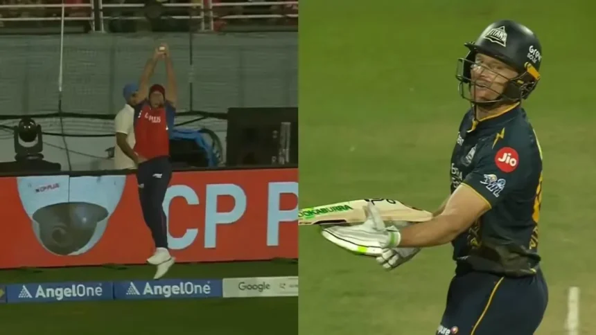 Watch: Xavier Bartlett Takes A Flying Catch Of Jos Buttler In PBKS vs GT