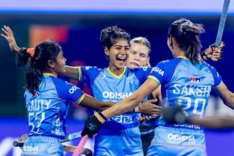 Women’s FIH Hockey World Cup Qualifiers, Indian Finishes Top of Pool B