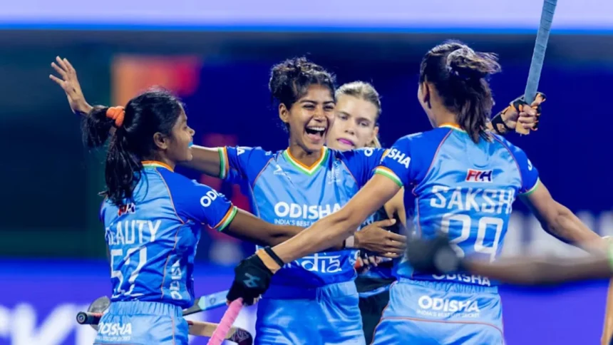 Women’s FIH Hockey World Cup Qualifiers, Indian Finishes Top of Pool B