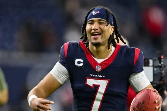 C. J. Stroud_ Rising Star Quarterback Leading the Texans