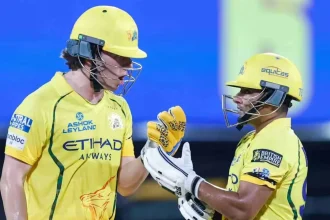 CSK vs KKR IPL 2026 Match 22_ 1 st Inning
