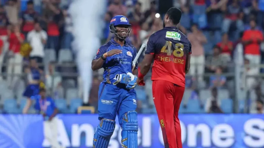 MI vs RCB Match Today: Pitch Report, Weather Report And More
