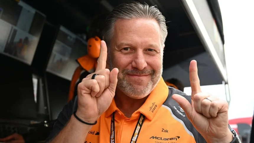 McLaren Chief Zak Brown Welcomes Gianpiero Lambiase, Says ‘Excited for the Future’