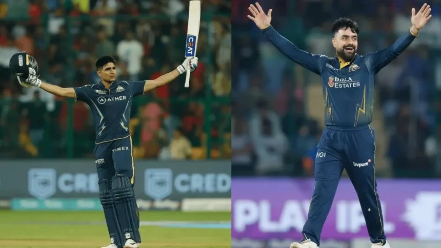 Players with the Most Appearances for the Gujarat Titans