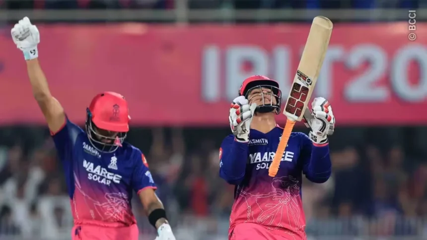 Vaibhav Suryavanshi 's Team Manager Caught Using Mobile Phone During Match In IPL 2026
