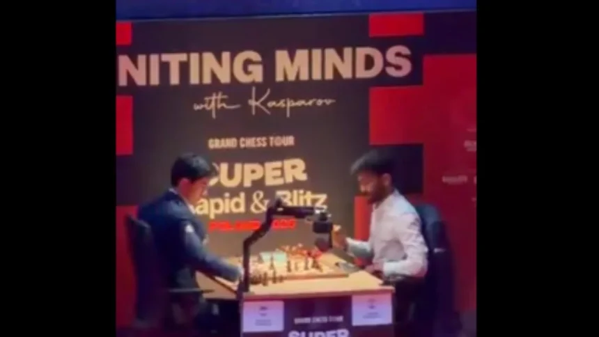 D Gukesh Gets Emotional After Intense Win Over Javokhir Sindarov - Watch
