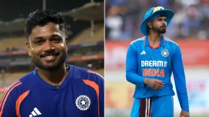 India T20I Captaincy Battle Heats Up: Sanju Samson Challenges Shreyas Iyer