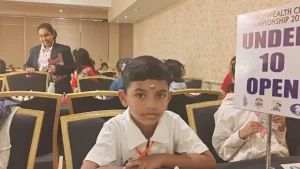 India’s Tamizh Amudhan Bags FIDE Commonwealth Youth Rapid Under-10 Open Title