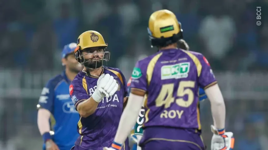 KKR VS MI IPL 2026 MATCH 65: KKR WON