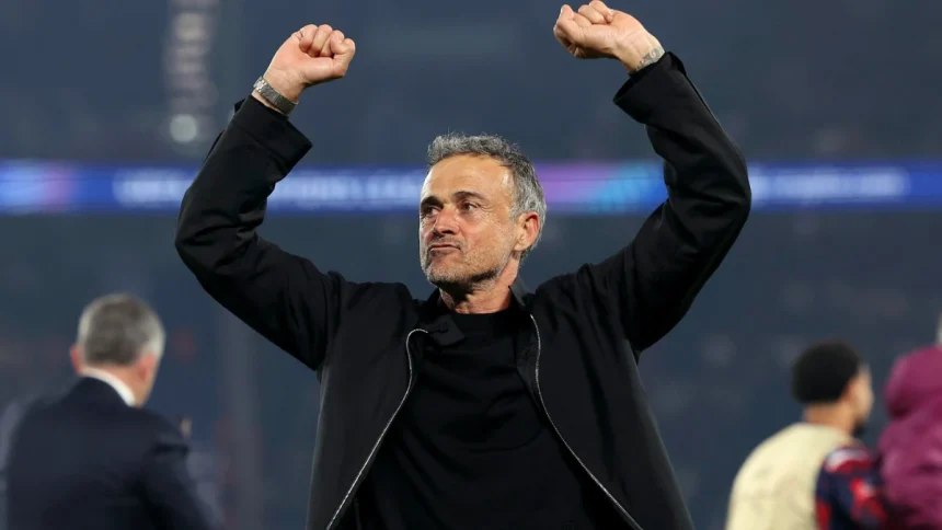 Luis Enrique Matches PSG Trophy Record During Historic Season