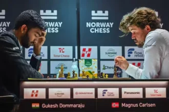 Norway Chess 2026 Round 4 Magnus Carlsen Defeats World Champion D Gukesh, Avenging 2025 Loss