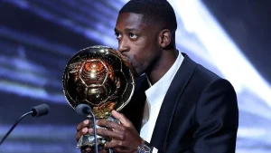 Ousmane Dembele Wins Ligue 1 Player of the Year Again Ahead Of The FIFA World Cup