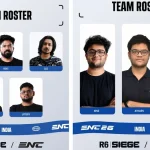 India Esports Nations Cup 2026 R6 Roster Revealed 