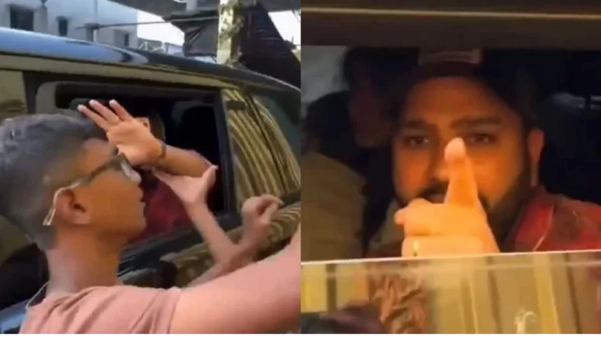 Watch Worth Rs 3.25 Crore? Fan tried to snatch Rohit Sharma’s watch, Video goes Viral