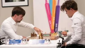 TePe Sigeman 2026 Jorden van Foreest Topples World No.1 Magnus Carlsen