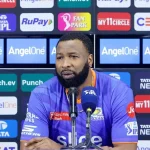 Kieron Pollard fine, Kieron Pollard BCCI fine, Mumbai Indians coach fined, IPL 2026 code of conduct, Kieron Pollard abusive language, Tilak Varma, PBKS vs MI
