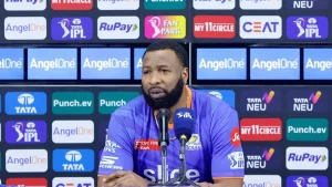 Kieron Pollard fine, Kieron Pollard BCCI fine, Mumbai Indians coach fined, IPL 2026 code of conduct, Kieron Pollard abusive language, Tilak Varma, PBKS vs MI