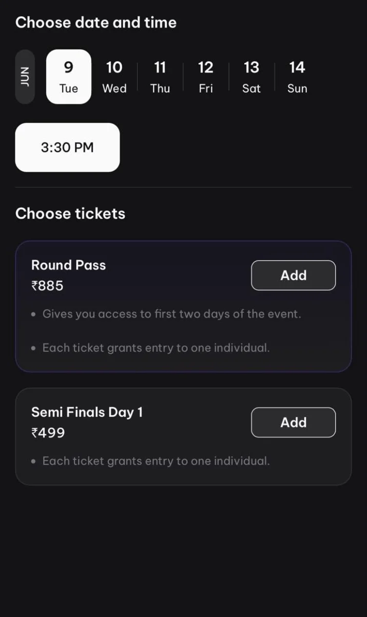 How to Book BMPS 2026 Delhi Semi-Final Tickets