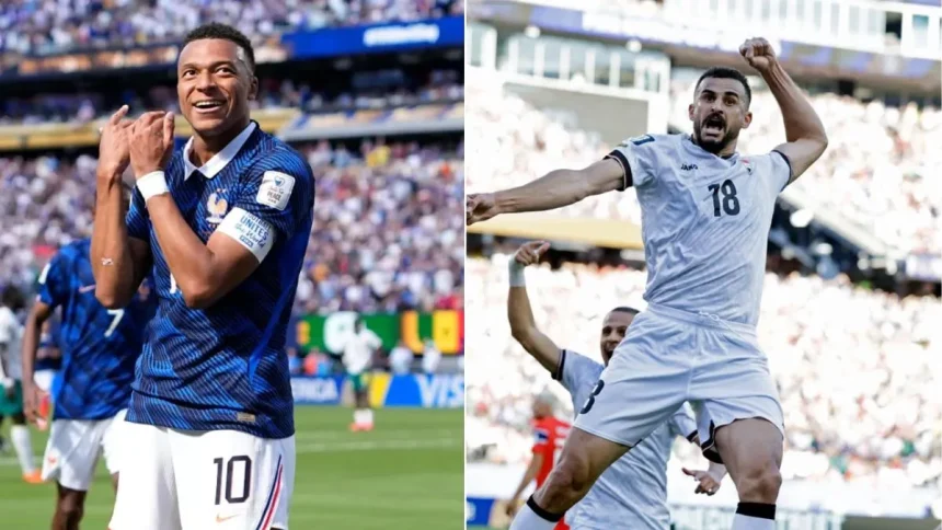France vs Iraq, FIFA World Cup 2026, Kylian Mbappe, Aymen Hussein