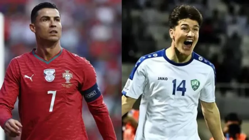 Portugal vs Uzbekistan, FIFA World Cup 2026, Cristiano Ronaldo, Eldor Shomurodov